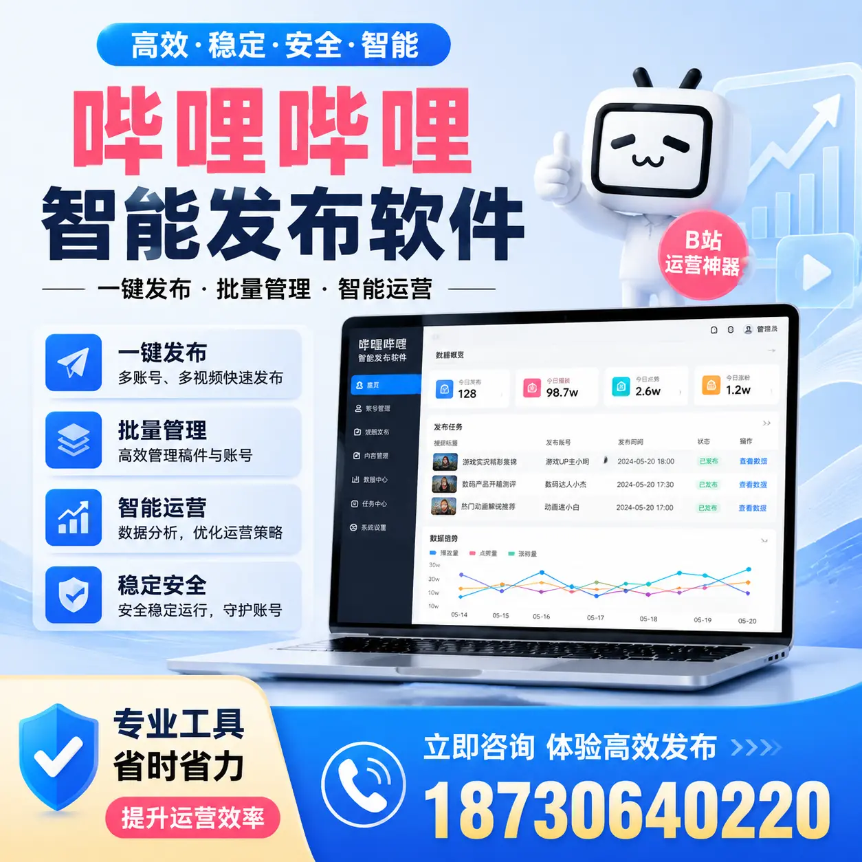 解密哔哩哔哩智能发布软件:功能与优势分析在河北
